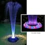 Floating Spray Fountain w LED Light