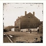 Civil War Photo (M): Richmond Virginia. Castle Thunder. (Converted tobacco warehouse for political priso