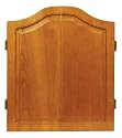 DMI Oak Solid Hardwood Dartboard Cabinet