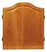 DMI Oak Solid Hardwood Dartboard Cabinet