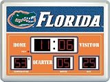 University of Florida Gators Scoreboard Clock with Date, Time and Temperature