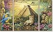 Schipper - 609260486 - Peinture au Num�ro Pyramides Maya "Malen nach Zahlen Maya-Pyramide" - 50 x 80cm (Import Allemagne)