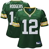 Reebok Green Bay Packers Aaron Rodgers Women's Replica Jersey Large