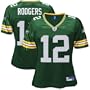 Reebok Green Bay Packers Aaron Rodgers Women's Replica Jersey Large