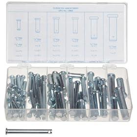 Precision Brand Clevis Pin Assortment (83 pieces)