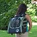 Pet Gear I-GO2 Traveler Roller Backpack for cats and dogs up to 20-pounds, Sage
