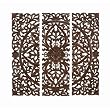 Elegant Wood Carved Decorative Wall Art Plaque