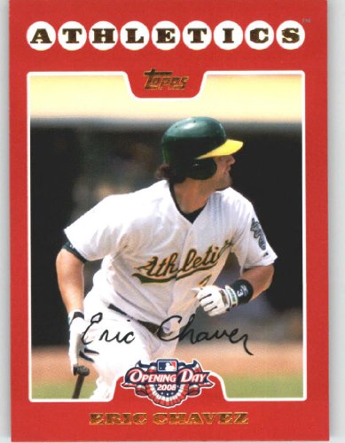 2008 Topps Opening Day #182 Eric Chavez - Oakland Athletics (Baseball Cards)