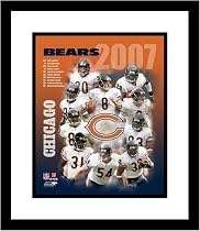 2007 Chicago Bears Team Composite NFL Framed 8x10 Photograph - CLOSEOUT SPECIAL