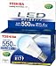 TOSHIBA E-CORE(����������) LED�ŵ�(���뤵�Ż륿���ס�̩�Ĵ���б����ե���쥹��¤��E17���⡦�ߥ˥���ץȥ��ŵ���������ŵ�40W������550�롼�������) LDA5N-E17