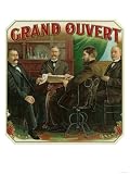Grand Ouvert Brand Cigar Outer Box Label Giclee Poster Print, 24x32