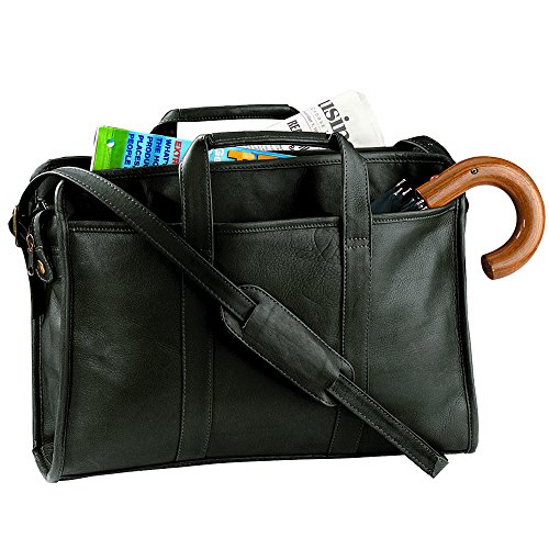 Royce Leather Unisex Ellis Soft Sided Briefcase All Travel Bag