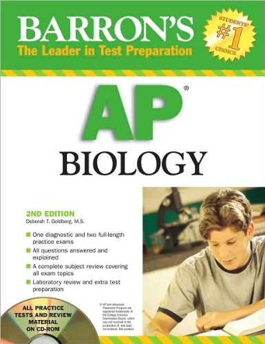 by Deborah T. Goldberg M.S. Barron's AP Biology with CD-ROM (Barron's Ap Biology (Book & CD-Rom)) (text only)2nd(Second) edition[Paperback]2007