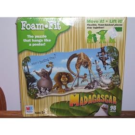 Madagascar Foam Fit Puzzle by 