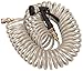 Orbit 27683 50-Foot Coil Hose with Nozzle, Tan
