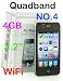 MOBILE PHONE GSM Quadband, Wi-Fi Java, Dual Sim Dual Standby, Camera, 3.2 inch HVGA Screen, 9.3 mm Thin Body, MP3 MP4 Player, USB, Sim Free Unlocked