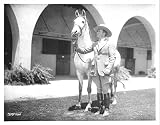 GENE AUTRY WITH HIS HORSE 8X10 PHOTO