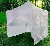 Quictent 8 x 8' EZ Pop Up Party Wedding Canopy Tent Gazebo WHITE