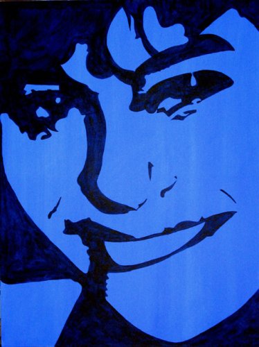 Blue Girl by Michael Arnold