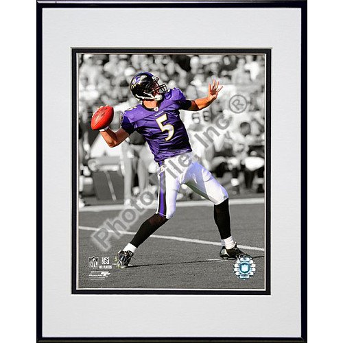 Photo File Baltimore Ravens Joe Flacco Framed Photo