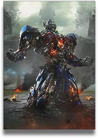 KTKY Fashion Transformers Wall Decor Landscape Home Office Bedroom LivingRoom Kitchen Canvas Wall Art