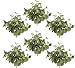 Six 21" Frosted Artificial Grape Bushes with Grapes