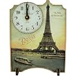 TimeWorks Paris Vintage Style Pop Out Desk Clock