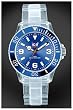 Ice-Watch - Classic Collection - Transparent Blue - Medium ( 43 mm )