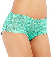 Low Rise Floral Lace Bandeau Shorts