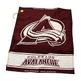 Colorado Avalanche Woven Golf Towel