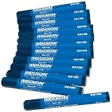 Dixon 52100 Industrial Lumber Crayon  Blue  12 per Package