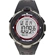 Timex 49051 Men's Black and Silver-Tone Resin Digital Temperature and Tide Tracker with Comfortable Black Resin Strap