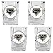 San Diego Padres MLB 4pc Square Shot Glass Set by Great American Products