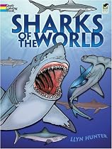 Sharks of the World Coloring Book