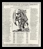 Masters of the 17th Prague Century (A buffoon is venerable ironmonger) Black Wood-Mounted Art Poster Print - 13