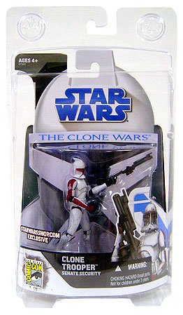 51arUxRA%2BFL Star Wars Clone Wars: Clone Trooper Senate Security Figure SDCC Exclusive