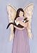 Tuxedo cat angel print / Lynch