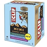 Clif Bar Mini Energy Bar, Variety Pack (6 Chocolate Chip Peanut Crunch, 6 Oatmeal Raisin Walnut, 6 Blueberry Crisp), 18 Count