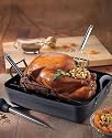 Calphalon Contemporary Nonstick Roaster with Rack, Baster, Injector, and Lifters