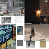 Cokin Series A Beginner's Filter Kit, with Filter holder, Hood, Sepia, Star 8, Diffuser 1, Polarizer, Double Exposure & Filter Case.