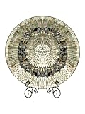 Dale Tiffany PG10158 Antique Silver Decorative Accent, 17-3/4-Inch by 3-1/4-Inch