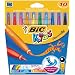 BIC - 10 Feutres pinceaux visaquarelle