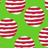 Count with Maisy by Lucy Cousins Circles Green Fabric