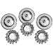 Norelco HQ4 PLUS electric shaver heads.
