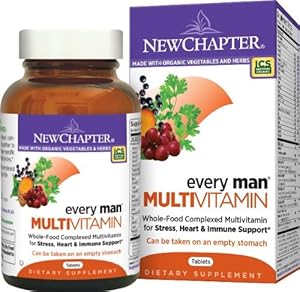 New Chapter Every Man Multivitamin, 120 Tablets