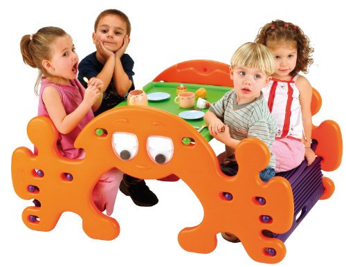 Imagen 1 de Feber outdoor Mesa Picnic Fantasma - Mesa con bancos convertible en balancín (115 x 69 x 56 cm)