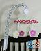 GEENNY Musical Mobile For Ladybug CRIB BEDDING SET