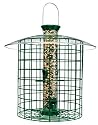Droll Yankee SDC Green  Wild Bird Feeder with Domed Cage