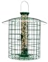 Droll Yankee SDC Green  Wild Bird Feeder with Domed Cage