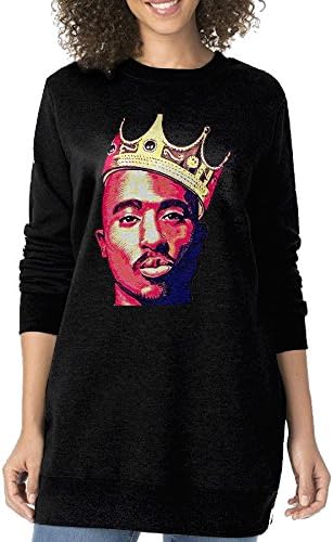 2pac Tupac Shakur Maxresdefault Women's Long Sweatshirt Hoodie